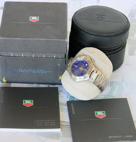 TAG Heuer Crono Kirium Professional Sub 200 Metri Nuovo watches