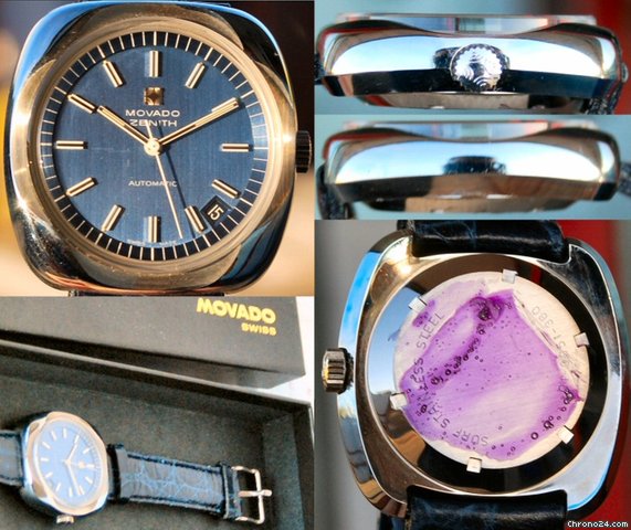 Zenith Movado Raro Automatic Cassa Particolare Nuovo watches