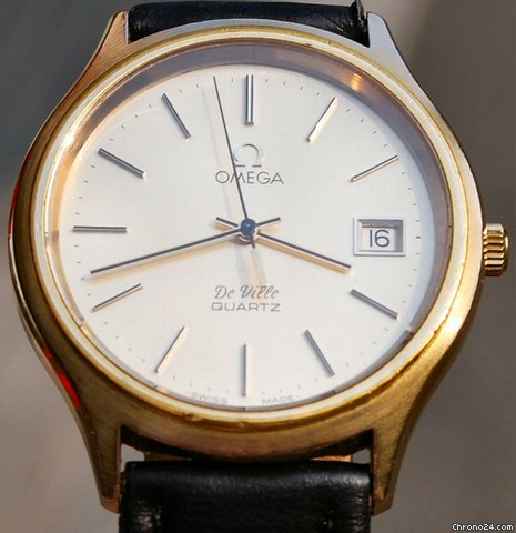 Omega De Ville Quarzo Del 1979 Placcato Oro Ottimo watches