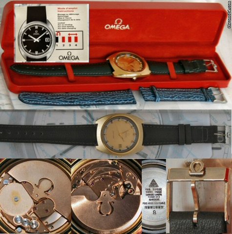 Omega Seamaster Automatico Del 1970 Pl. Oro Nuovo watches