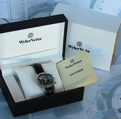 Wyler Vetta Chrono Uptown Automatico Con Cofanetto E Istruzioni watches