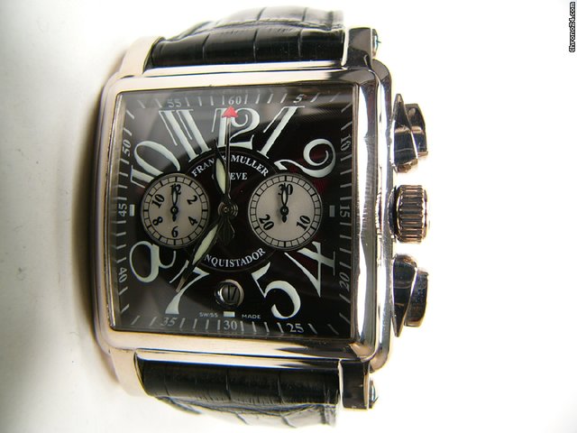 Franck Muller Conquistador Corteq Chronograph white gold Mod. 10000CC watches