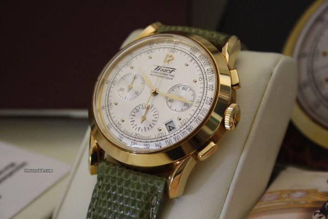 Tissot CHRONOGRAPH HERITAGE 150TH ANNIVERSARY LTD 18KT GOLD watches