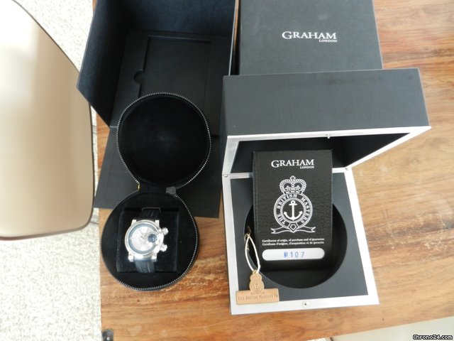 Graham Swordfish "Grillo" GMT-Alarm watches
