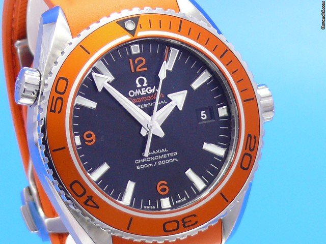 Omega Seamaster Planet Ocean Orange 45.5 mm watches