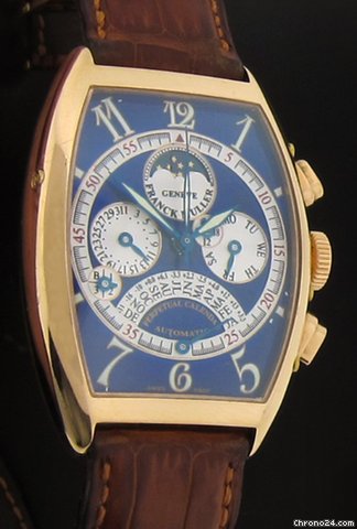 Franck Muller Rose Gold Perpetual Calendar Retrograde Chrono 6850 QPE watches