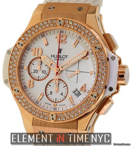 Hublot Big Bang Gold White 41mm 18k Rose Gold 341.PE.2010.RW.1104 watches