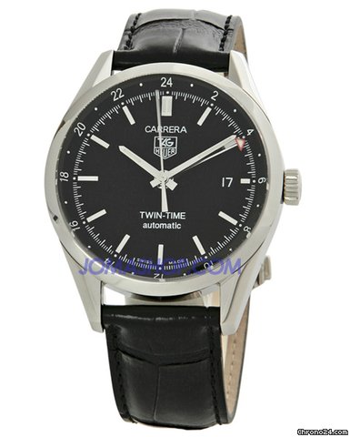 TAG Heuer Carrera Twin-Time Mens Watch WV2115.FC6180 watches