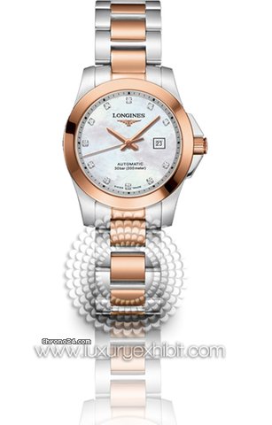 Longines Conquest Stainless Steel Ladies Watch L3.276.5.87.7 watches