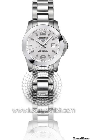 Longines Conquest Stainless Steel Ladies Watch L3.276.4.76.6 watches