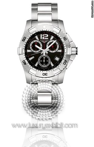 Longines HydroConquest Chronograph Stainless Steel Mens Watch L3.650.4.56.6 watches