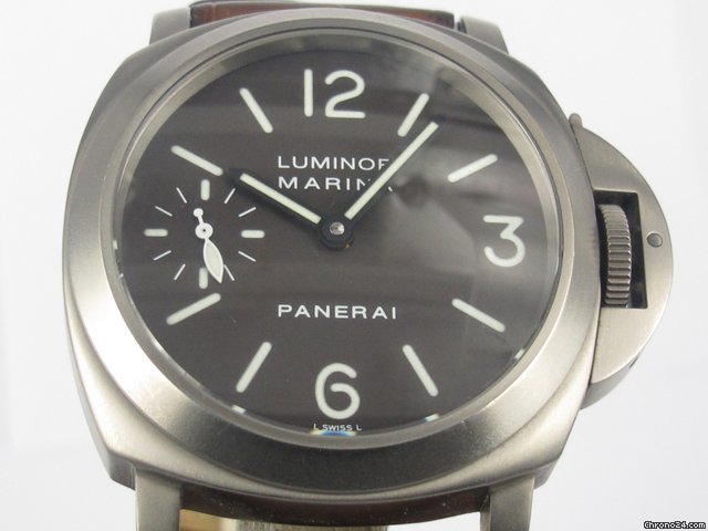 Panerai luminor marina titanium PAM 118 watches