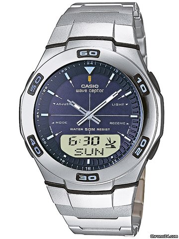 Casio Herrenuhr Funkuhr WVA-105HDE-2AVER watches