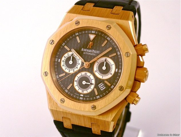 Audemars Piguet Royal Oak, Chronograph, Automatic, 18k Rose Gold watches