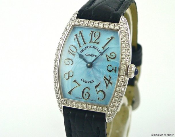 Franck Muller Curvex Lady Diamond Set, Ref. 1751QZ D watches