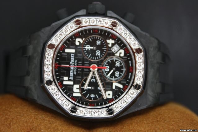 Audemars Piguet Royal Oak Offshore Ladies Carbon Diamond watches