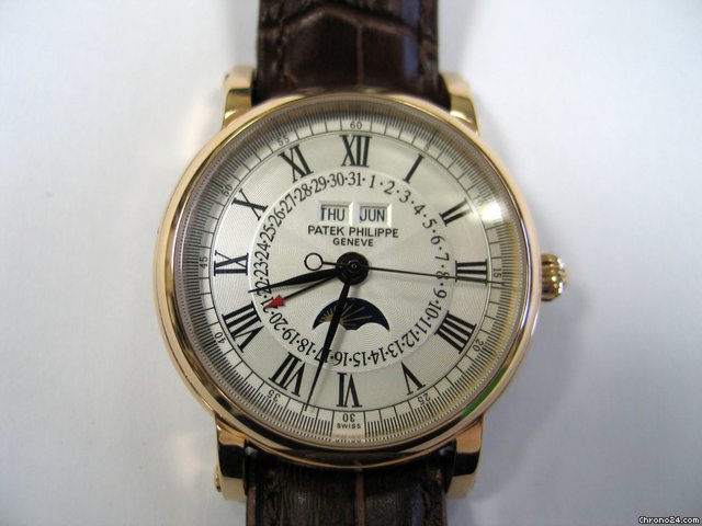 Patek Philippe QuantiEme perpetuel chronographe or rose watches