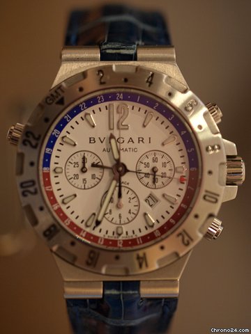 Bulgari diagono professional chrono gmt watches