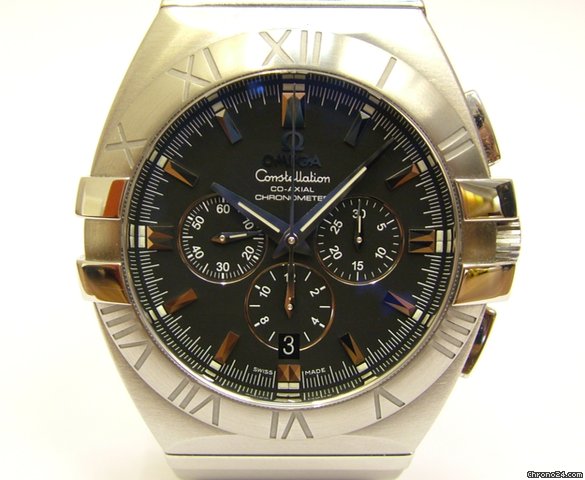 Omega Constellation Chronograph Co-Axial "Double Eagle" watches