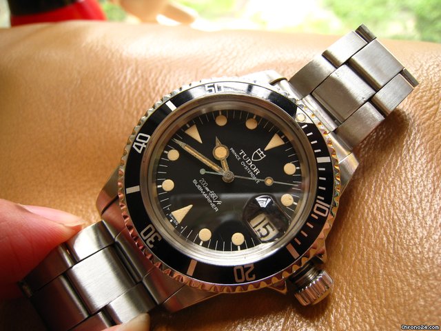 Tudor Lolipop BLack submariner watches