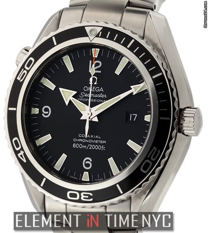 Omega Seamaster Planet Ocean Stainless Steel 45mm 2200.50.00 B+P watches
