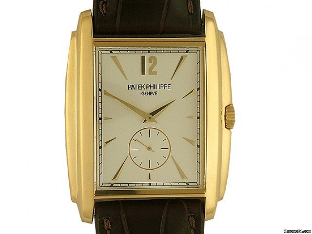 Patek Philippe Gondolo Handaufzug 18kt Gelbgold Ref. 5124 43x33mm watches