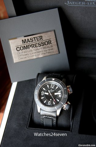 Jaeger-LeCoultre Master Compressor Diving Alarm Navy SEALs LTD 44 mm watches