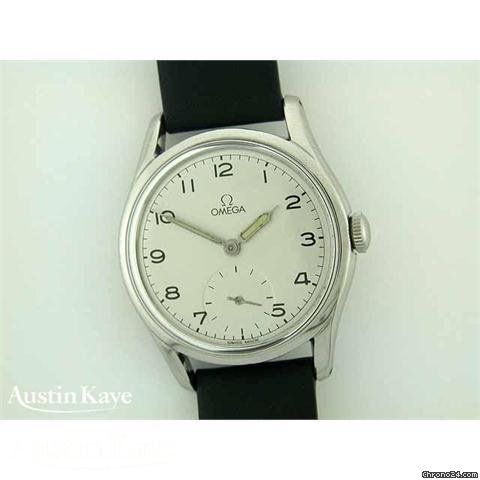 Omega Steel manual on strap watches