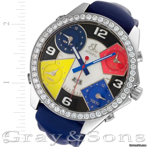 Jacob & Co. Five Time Zones watches