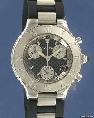 Replica Cartier 21 Chronoscaph GM Watch
