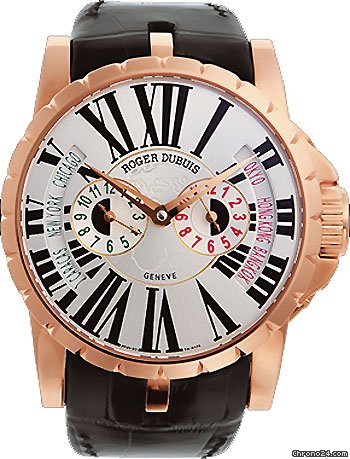 Roger Dubuis Excalibur Triple Timezone watches