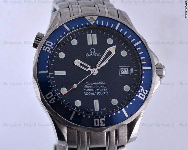 Omega Seamaster Professional Blue Dial SS/SS 41.5MM watches