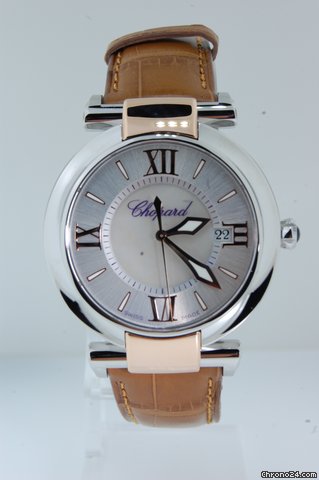 Chopard IMPERIALE 36MM LADIES STEEL & ROSE GOLD 388532-6001 watches