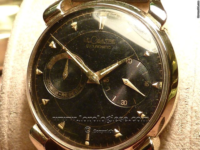 Jaeger-LeCoultre Futurmatic - Original, and Rare Black Dial watches