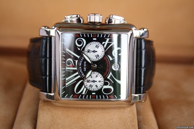 Franck Muller Conquistador Cortez Chrono whitegold watches