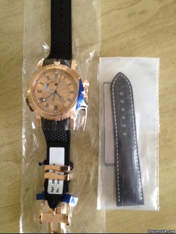 Breguet Marine Royale Alarm Pink NEW 30% off watches