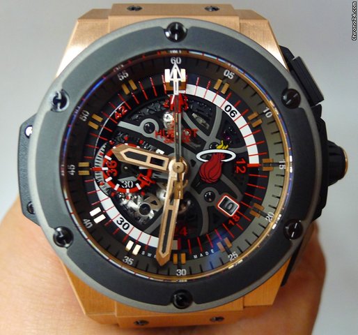 Hublot King Power 48mm Miami Heat Chronograph watches