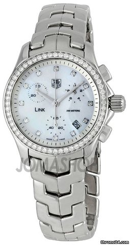 TAG Heuer Link Diamond Chronograph Ladies Watch CJF1314.BA0580 watches