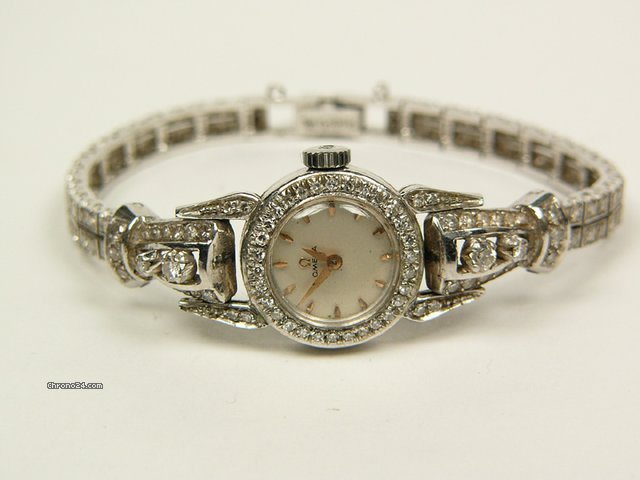 Omega Platinum and diamonds antik watches