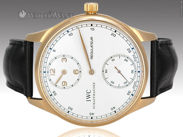 IWC Schaffhausen Portuguese Regulateur - 43mm Rose Gold - 5444-02 watches