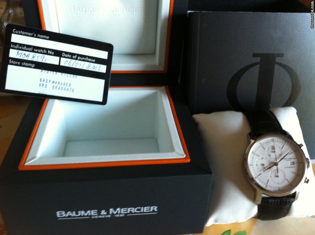 Baume & Mercier Classima Executives Chronograph 8591 watches