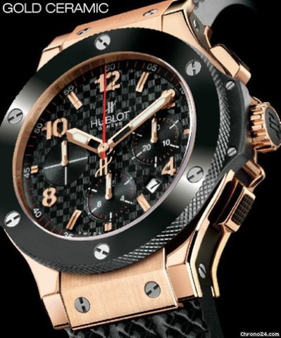 Hublot Big Bang Gold Ceramic /D.S.R. NEW watches