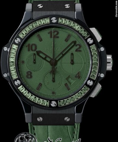 Hublot Tutti Frutti Black Dark Green Carat /D.S.R. NEW watches