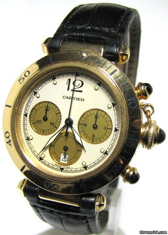 Cartier Pasha C38 18 Kt Gold watches