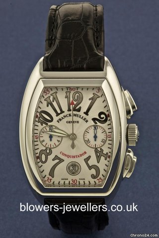Franck Muller Conquistador Chronograph 8002 CC watches