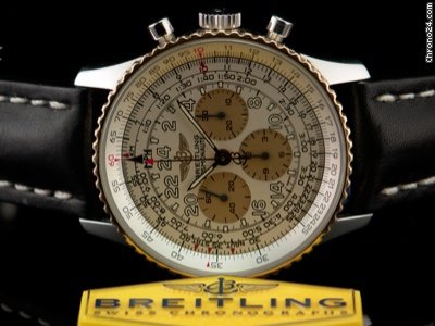 Breitling Navitimer Cosmonaute Stahl/Gold watches