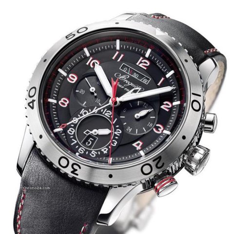 Breguet Transatlantique Type XXII Flyback 10 Hz 3880ST/H2/3XV Pre-Owned watches