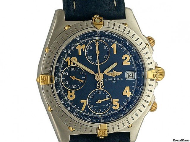 Breitling Chronomat Stahl/Gelbgold Vintage 39mm watches