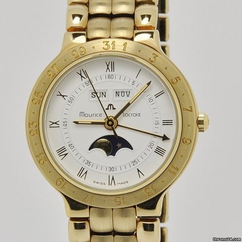 Maurice Lacroix Full Calendar Moon NEW OLD STOCK watches