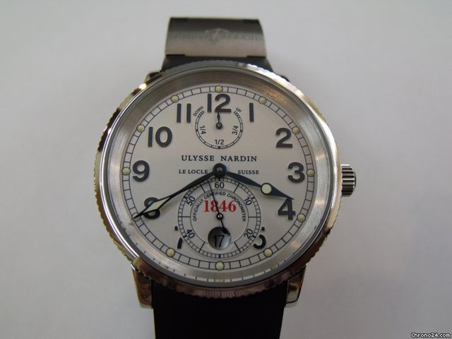 Ulysse Nardin Chronometer ref.263-22 en acier watches